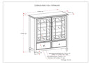 Connaught - Tall Storage Cabinet by HouseOfZazla