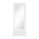 Elisa - Narrow Tall Mirror With Speaker And Drawer by Unique Piece Furniture