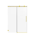 Frameless Single Sliding Soft Close Shower Doors, 5/16" Sgcc Tempered Glass by HouseOfZazla