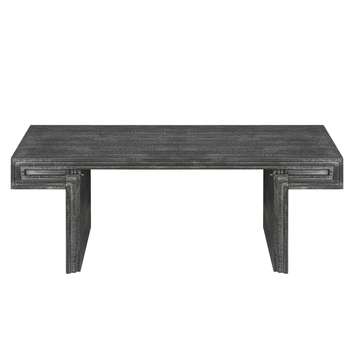 American Vintage Industrial Coffee Table, Double Tier Design, photo 9 of 30