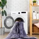 Maval - 8' X 10' Washable Area Rug - Anthracite by HouseOfZazla