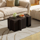 2-Piece Artistic Puzzle Table Set