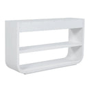 Console Table With 3 Soft Close Drawers & 2 Open Shelves by HouseOfZazla
