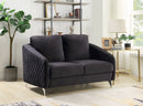 Sofia - Modern Chic Loveseat Couch by HouseOfZazla