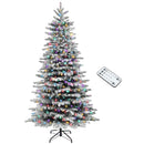 7.5ft Snow Flocked Artificial Christmas Tree