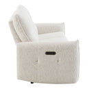 Lalisa - Power Motion Sofa With USB Port - Cream Chenille by Unique Piece Furniture