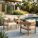 Light Patio Seating