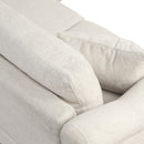 Contemporary U - Shaped Sectional Sofa With Movable Storage Ottoman by HouseOfZazla
