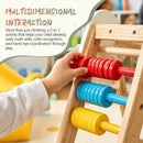 9-in-1 Foldable Kids Climbing Frame & Slide