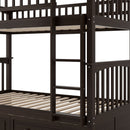 Bunk Bed With Drawers, Convertible Design by HouseOfZazla
