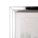 S/2 23.6x23.6' Kaiden Crystal Mirror Framed Wall Art by HouseOfZazla