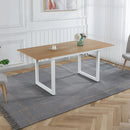 Square Extendable Dining Table With Metal Legs by Unique Piece Furniture