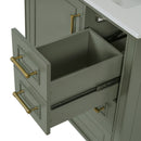 Traditional Bathroom Vanity Set With Soft Close Doors