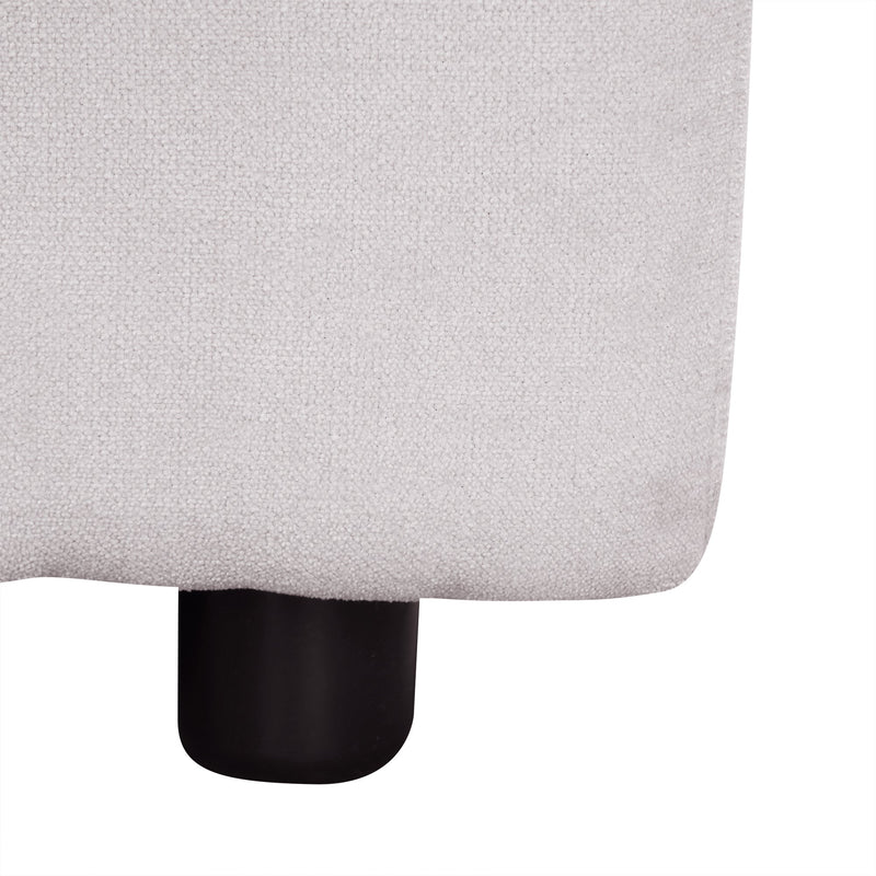 4-Seat L-shaped Modular Sofa with Thick Backrest and Seat Cushions, Suitable for Living Rooms, Offices