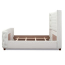 Brooklyn - Tufted Panel Bed Headboard And Footboard Set by HouseOfZazla