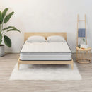 12'' Hybrid Mattress With Pocket Springs And Memory Foam, Medium Firm Support - White - Queen
