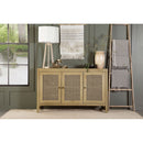 Ashton - 3 Door Accent Cabinet - Natural by HouseOfZazla