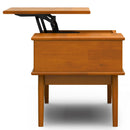 Draper - Lift Top Coffee Table - Teak by HouseOfZazla
