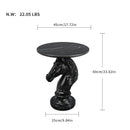 Horse Head Accent Table Animal Statue End Table by HouseOfZazla