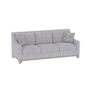Sofa With Casual Accent - Gray by HouseOfZazla