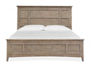 Paxton Place - Complete Panel Bed With Storage Rails
