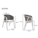 Versailles - Accent Armchair - Black / Natural by HouseOfZazla