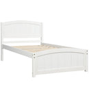 Platform Bed & Headboard, Footboard And Wood Slat Support by HouseOfZazla