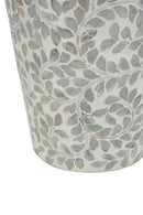 D9.8x19.7" Decorative Paper Powder Vase with Tapered Design