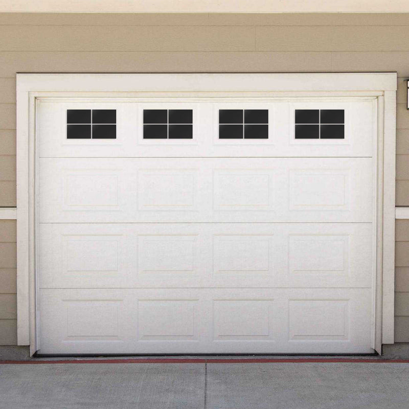 Magnetic Window Accents Faux Garage Window Set (16-PCS)