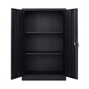 Metal Storage Cabinet With Locking Doors And Adjustable Shelf, Folding Filing Storage Cabinet, Folding Storage Locker Cabinet For Home Office, School, Garage by HouseOfZazla