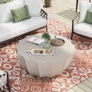 Modern Round Coffee Table For Indoor / Outdoor