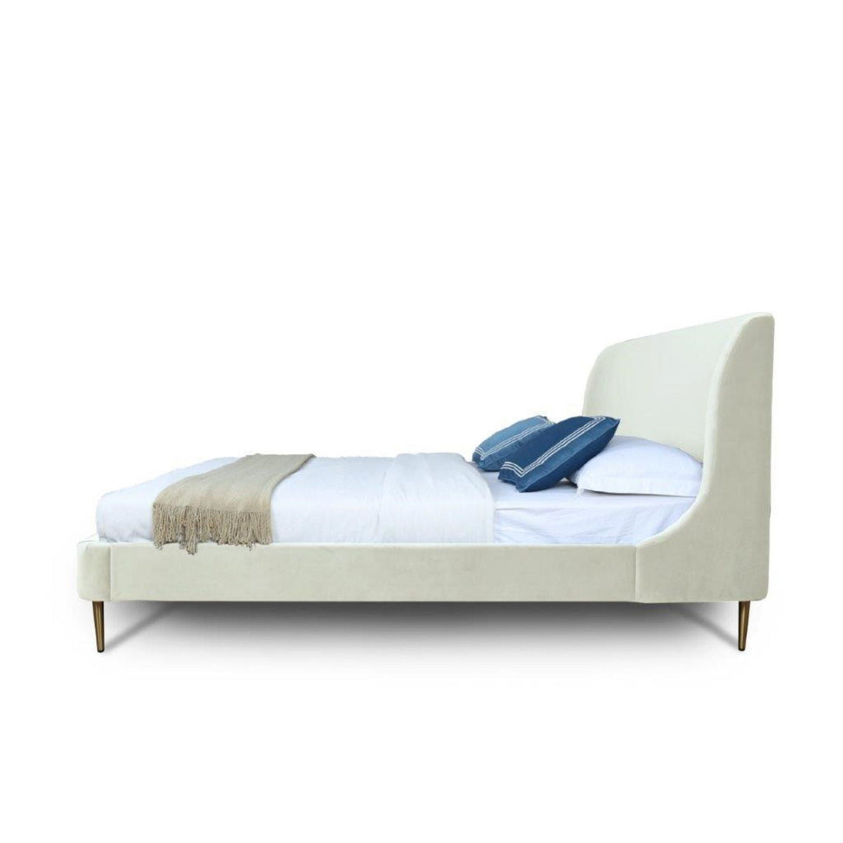 Heather - Upholstered Bed With Curved Headboard, photo 18 of 40
