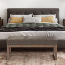 Milltown - Upholstered Ottoman Bench