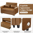 Convertible Sleeper Sofa Bed With 3 USB Ports by HouseOfZazla