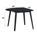 Real - Dining Table - Black