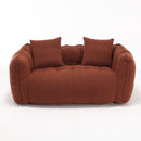 Cozy Beanbag Chair With High Resilience Foam Core For 2 by Unique Piece Furniture