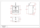 Cardinal - Laundry Cabinet With Faucet And Sink - White