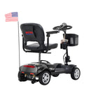 Max Sport - 4 Wheels Outdoor Compact Mobility Scooter With 2 Pieces X 12Ah Lead Acid Battery