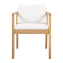 Outdoor Dining Chairs (Set of 2) with Acacia Wood Frame by HouseOfZazla