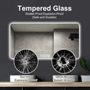28"x60" Frameless LED Bathroom Mirror with Demist Function