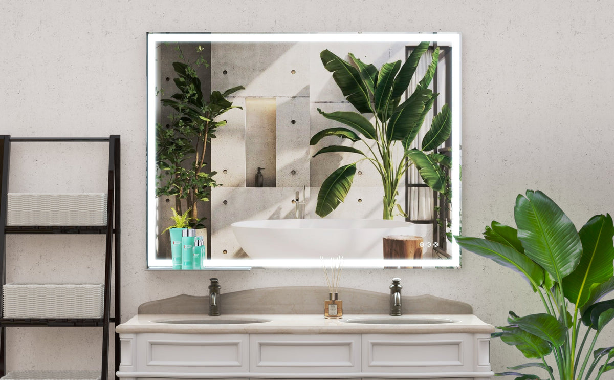 48x36 inch LED Bathroom Vanity Mirror, photo 9 of 10