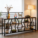 Durable Sofa Console Table with Generous Storage
