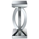 Empire - Square Side End Table - Silver