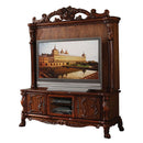 Dresden - 81" Entertainment Center - Cherry Oak