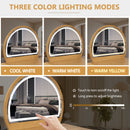 39" Makeup Vanity Table with Mirror Touch Screen Lighted Mirror
