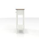 Farmhouse Style Console Table With 2 Drawers And Bottom Storage Shelf by HouseOfZazla