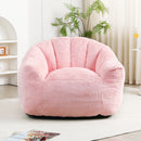Beanbag Chair, Beanbag Sofa Chair With Armrests Stuffed High Density Foam by Unique Piece Furniture
