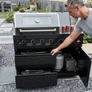 46-Inch Stainless Steel Outdoor BBQ Grill by HouseOfZazla