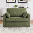 Sleeper Sofa With Foldable Mattress, USB Ports, Side Table & Storage Pocket by Unique Piece Furniture