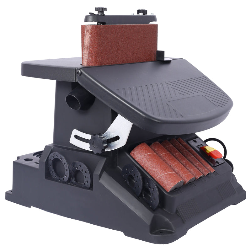 Vertical Oscillating Spindle Sander & Belt Sander, 2 IN 1 Combination Woodworking Machine, photo 2 of 10